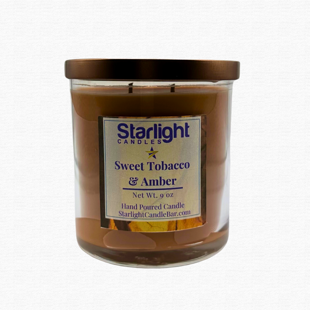 Sweet Tobacco & Amber Candle
