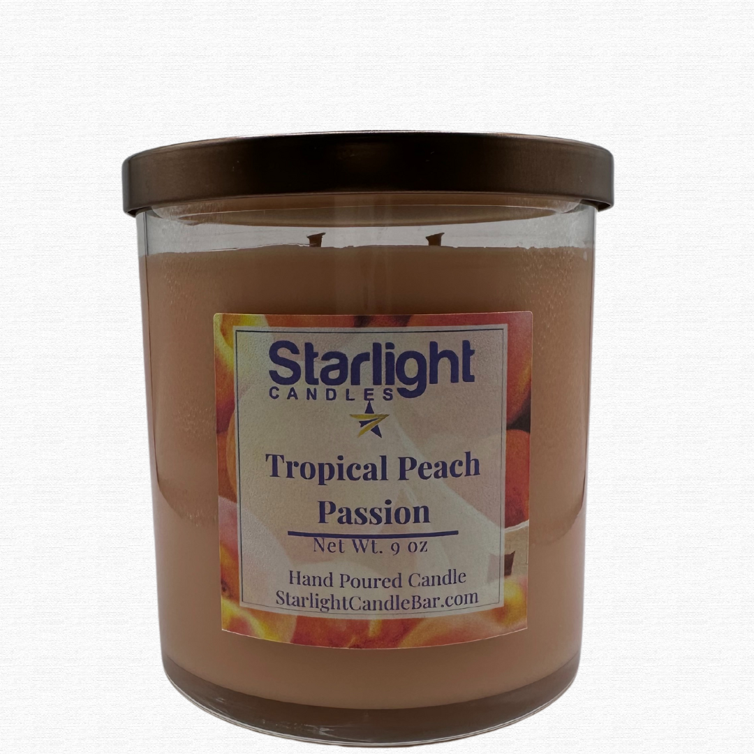 Tropical Peach Passion Candle