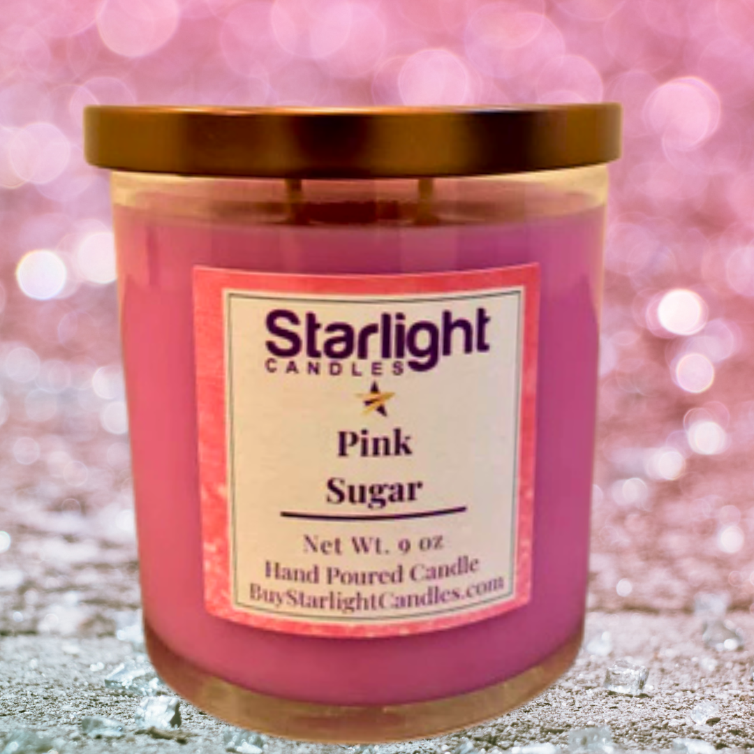 Pink Sugar Candle