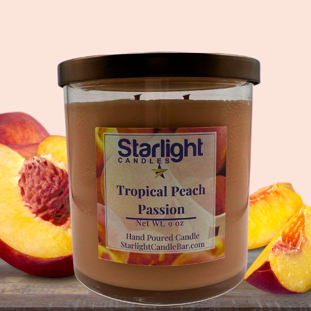 Tropical Peach Passion Candle