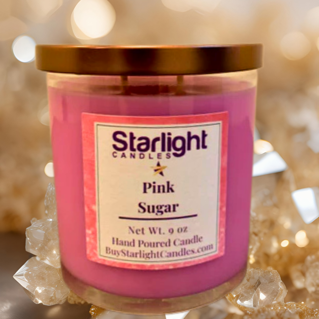Pink Sugar Candle