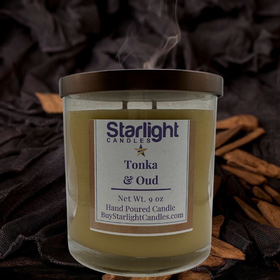Tonka & Oud Candle