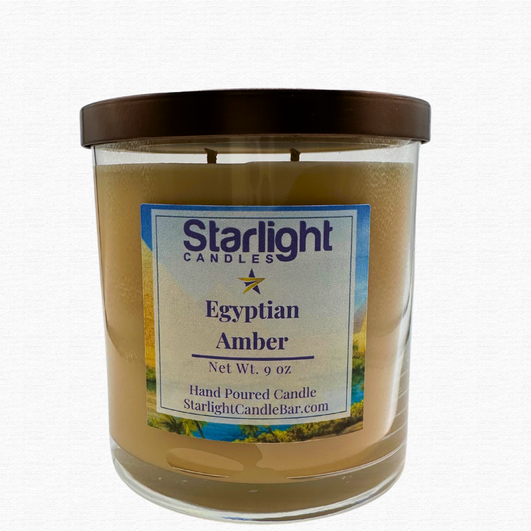Egyptian Amber Candle