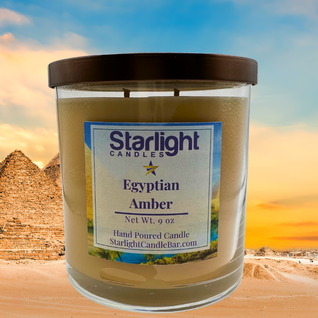 Egyptian Amber Candle